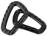 Moschettoni Karabiner ABS Black